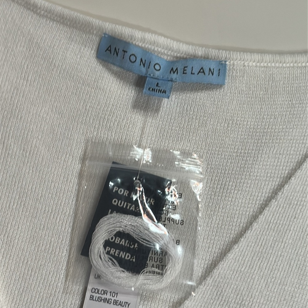 Antonio Melani Sleeveless Tie-Front Top - Picture 2 of 8